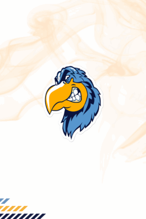 Sticker individuel HBC custom Busards - Logo Aigle