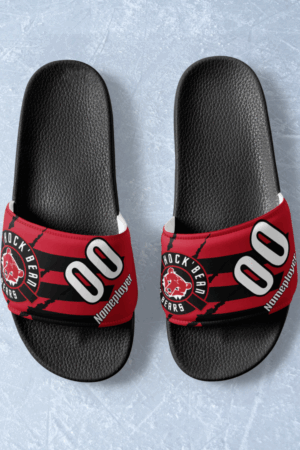 Claquette HBC - Red bears custom